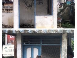 Bekas Pos Pelayanan Kesehatan Pasar Kayuagung DiDuga Tempat Mesum.