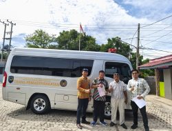 Rutan Baturaja Terima Mobil Dinas Trans Pemasyarakatan dari Direktorat Jenderal Pemasyarakatan