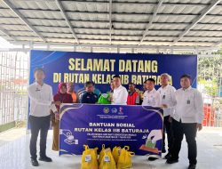 Hari Bakti Kementerian Imigrasi dan Pemasyarakatan ke-1 Tahun, Rutan Baturaja Salurkan Bantuan Sosial