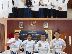 Empat Pegawai Lapas Tanjung Raja Raih Penghargaan Anugraha Wira Wibawa Dharmesti Atas Keberhasilan Gagalkan Penyelundupan Sabu
