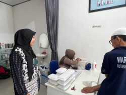 Rutan Kelas IIB Baturaja Rutin Periksa WBM Lansia.