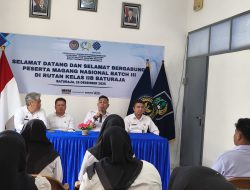 Kepala Rutan Baturaja Berikan Arahan pada Pembukaan Orientasi Peserta Magang Nasional Batch III Tahun 2025