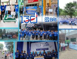 Peringati HUT BRI Ke-130, BRI BO LAHAT menggelar Aksi Sosial dengan Tema “ *Satu Bank Untuk Semua”