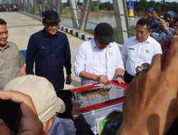 Jembatan Rangka Baja Empat Petulai Dangku Jadi Konektivitas dan Harapan Warga