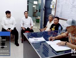Karutan Baturaja Lakukan Kontrol Keliling Blok Hunian di Malam Tahun Baru 2026