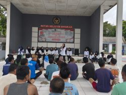 Rutan Baturaja Laksanakan Kegiatan Penyuluhan Kesehatan Pola Hidup Bersih dan Sehat Pada Warga Binaan