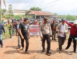 Pengawalan dan Pengamanan aksi Unjuk Rasa masyarakat Partikal Lama