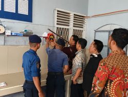 Tingkatkan Keamanan dan Kesiapsiagaan, Lapas Sekayu Cek APAR dengan Damkar Muba