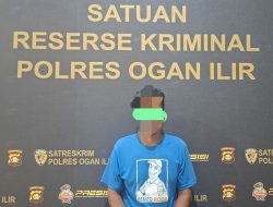 Diduga Kuat Lakukan Persetubuhan Terhadap Anak, Sat Reskrim Polres Ogan Ilir Amankan Terduga Pelaku DPO Sejak 2019