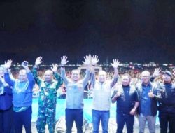 Meski Diguyur Hujan Deras, Pesta Rakyat HUT ke-22 Ogan Ilir Tetap Spektakuler Dihibur Band Dadali
