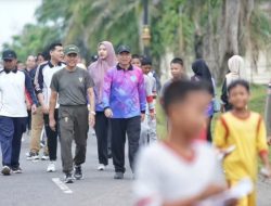 Semarak HUT ke-22, Pemkab Ogan Ilir Gelar Jalan Santai dan Senam Bersama Masyarakat