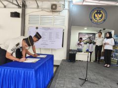 Rutan Baturaja Laksanakan Penandatanganan Pakta Integritas dan Komitmen Bersama Pembangunan Zona Integritas Tahun 2026