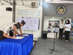 Rutan Baturaja Laksanakan Penandatanganan Pakta Integritas dan Komitmen Bersama Pembangunan Zona Integritas Tahun 2026