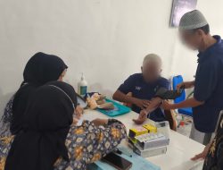 Rutan Kelas IIB Baturaja Cek Kesehatan Warga Binaan Lansia.