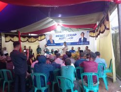 Serap Aspirasi, Handry Tama Sambangi Warga OKI