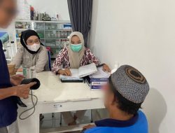 Rutan Baturaja Laksanakan Pemantauan Kesehatan dan Pemberian Makanan Tambahan Warga Binaan Lansia dan Kronis
