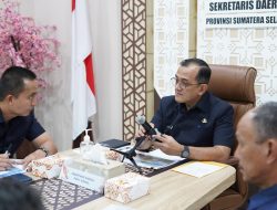 Sekda Sumsel Edward Candra Hadiri Rakor Karhutla 2026, Targetkan Status Siaga Darurat Sebelum 23 April