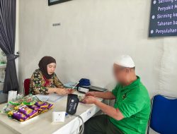 Rutan Baturaja Laksanakan Pemantauan Kesehatan Warga Binaan Lansia dan Penyakit Kronis 