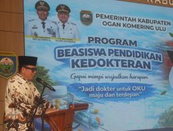 Bupati OKU Sosialisasikan Program Beasiswa Kedokteran Bagi Anak Kurang Mampu