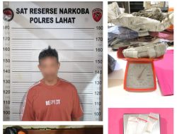 Pria Pengedar Narkotika jenis Sabu dan Ganja kini berhasil Diamankan Satres Narkoba Polres Lahat