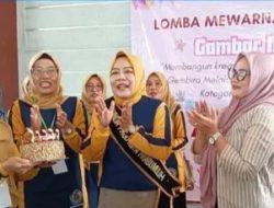 Perekat Ikatan Emosional Sejak Dini, Bunda PAUD Prabumulih Buka Lomba Mewarnai Ibu dan Anak 