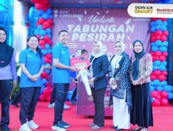 Bupati Panca Hadiri Senam Bersama dan Pengundian Grand Prize Tabungan Pesirah di Indralaya