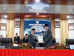 DPRD Ogan Ilir Gelar Paripurna Lanjutan, Bahas Raperda Inisiatif dan Nota Penjelasan LKPD 2025