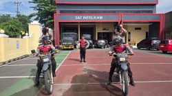 Latihan Rutin Pasukan Dalmas Polres Lahat