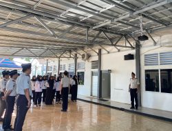 Kepala Rutan Baturaja Laksanakan Apel Pengarahan dan Penyampaian Perintah Dirjenpas