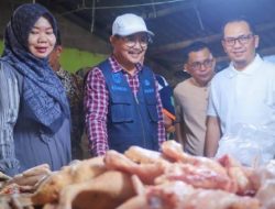 Wabup Rohman Pastikan Harga Pangan di Pasar Randik Masih Relatif Stabil