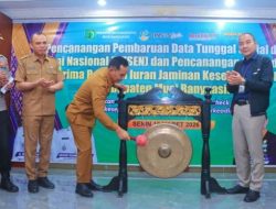 Luncurkan DTSEN dan PBI-JK, Wabup Rohman :  Muba Menuju Keadilan Sosial