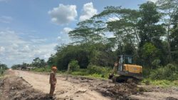 Bupati Toha Apresiasi Kinerja Camat dan Warga Lalan Atasi Perbaikan Jalan TMMD