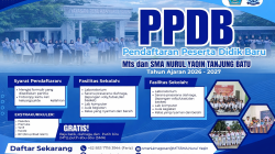 PPDB 2026/2027 Resmi Dibuka, Yayasan Pendidikan Islam Nurul Yaqin Tanjung Batu Tawarkan Pendidikan Berbasis Adab dan Karakter