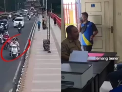 Orang Tua Suruh Anak Buang Sampah di Jembatan Ampera Didenda