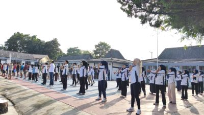 Wujudkan Hidup Sehat, Rutan Baturaja Laksanakan Senam Rutin