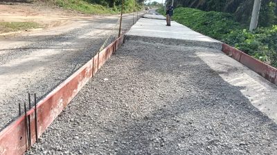 Dinilai Tak Sesuai Perencanaan, Pembangunan Jalan Simpang Raja Diprotes