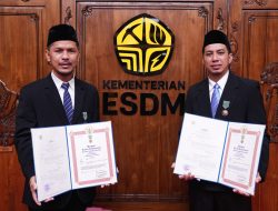 Tiga Insan PTBA Raih Satyalancana Wira Karya