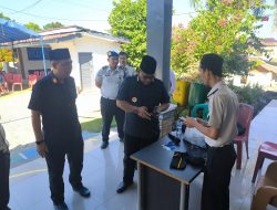 Kabid Perawatan, Pengamanan, dan Kepatuhan Internal Kanwil Ditjenpas Sumsel Lakukan Monitoring ke Rutan Baturaja