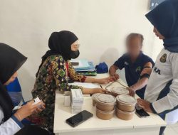 Lapas Kelas IIB Baturaja Rutin Cek Kesehatan Warga Binaan Lansia