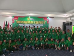 Muscab X, Nino Andrian Kembali Dipercaya Pimpin DPC PPP Muara Enim