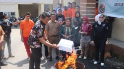 Polres Lahat Musnahkan Barang Bukti Narkoba, Wujud Komitmen Berantas Peredaran Gelap