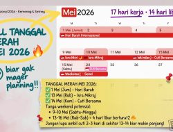 Mei 2026 Punya Libur Apa Aja? Spill Tanggal Merah Biar Gak Mager Planning!