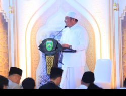 Gubernur Herman Deru dan Cik Ujang Rayakan Idul Adha di Griya Agung Palembang