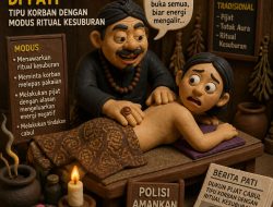 Dukun Pijat Cabul di Pati Tipu Korban dengan Modus Ritual Kesuburan