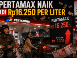 Pertamax Naik Jadi Rp16.250 per Liter, Pertamina Sesuaikan Harga BBM Non-Subsidi Mulai Hari Ini