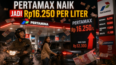 Pertamax Naik Jadi Rp16.250 per Liter, Pertamina Sesuaikan Harga BBM Non-Subsidi Mulai Hari Ini
