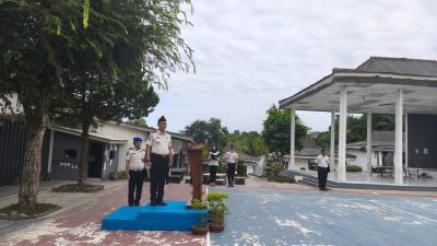 Rutan Baturaja Laksanakan Upacara Peringatan Hari Lahir Pancasila