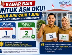 Komitmen Pemkab OKU, Dua Hak ASN Cair Beruntun di Awal Juni 2026