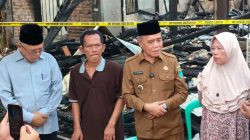 Wakil Bupati Ardani Pastikan Pemulihan Warga Pasca Kebakaran di Sungai Pinang II Berjalan Baik