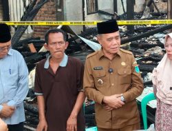 Wakil Bupati Ardani Pastikan Pemulihan Warga Pasca Kebakaran di Sungai Pinang II Berjalan Baik